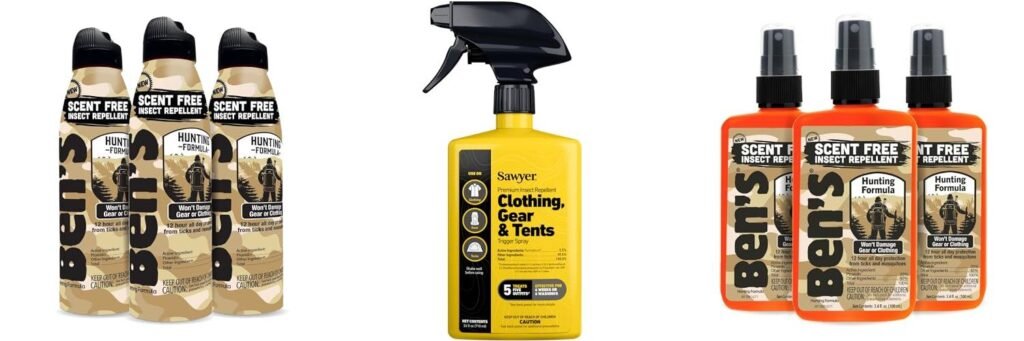 Bug Spray For Deer Hunting combined image