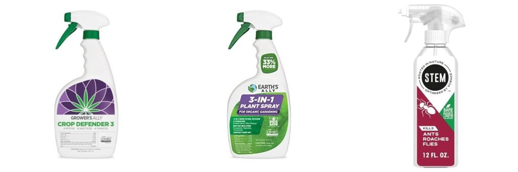 Bug Spray For Weed Plants combined image