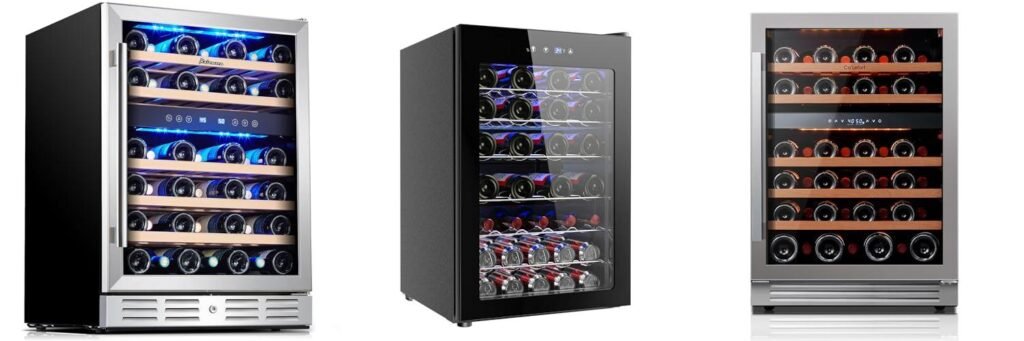 Built In Wine Cooler combined image