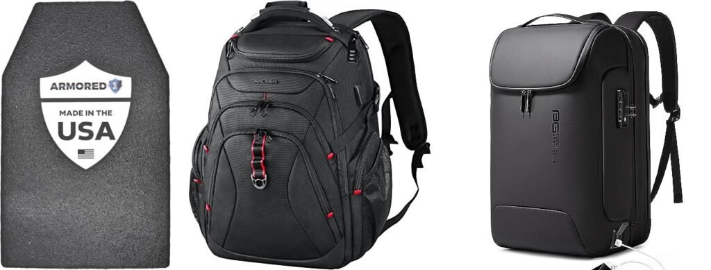 Bulletproof Backpacks combined image
