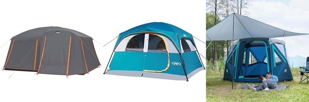 Cabin Tents For Rain combined image