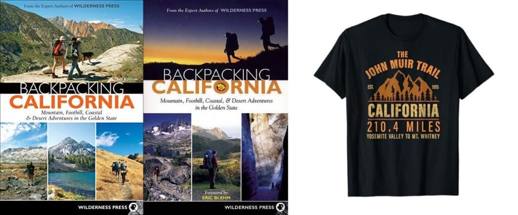 California Backpacking Trails combined image