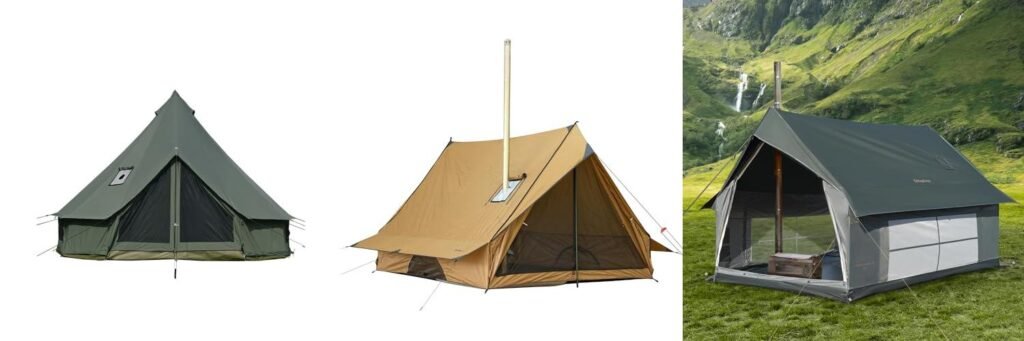 Canvas Hot Tents combined image