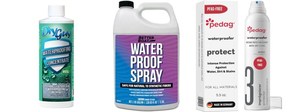 Canvas Tent Waterproofing Product combined image