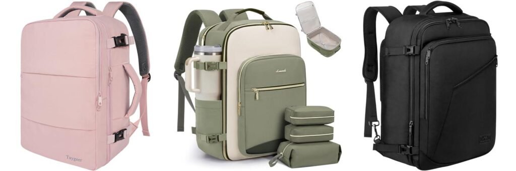 Carry On Backpack For Women combined image