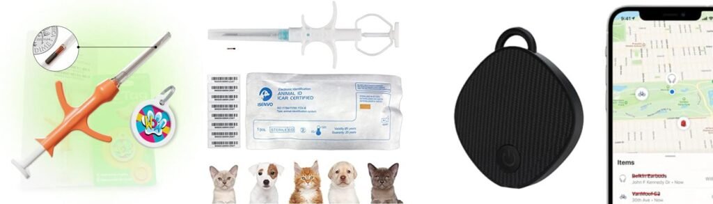 Cat Gps Tracker Chip Implant combined image