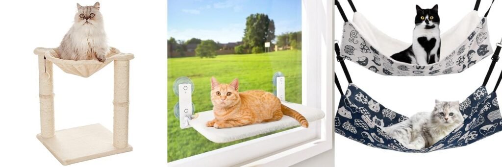 Cat Hammock combined image