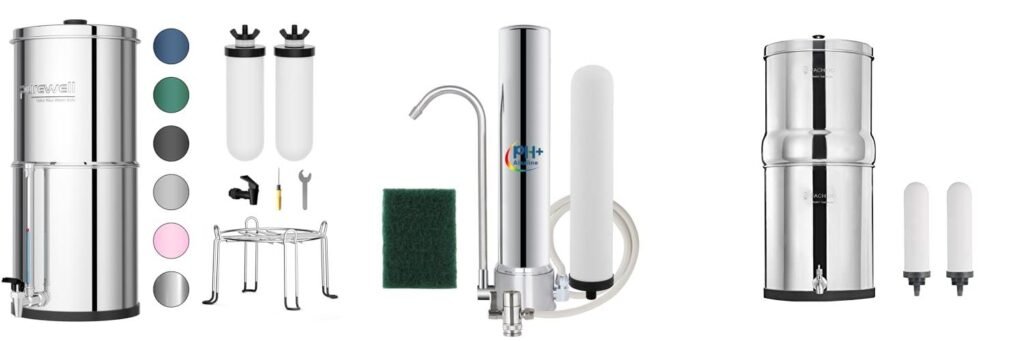 Ceramic Water Filter System combined image