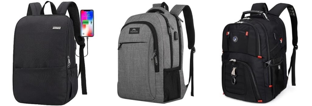 Charging Backpack combined image