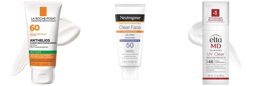 Clean Face Sunscreen combined image