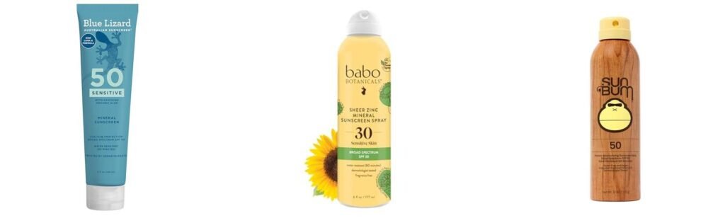 Clean Sunscreen combined image