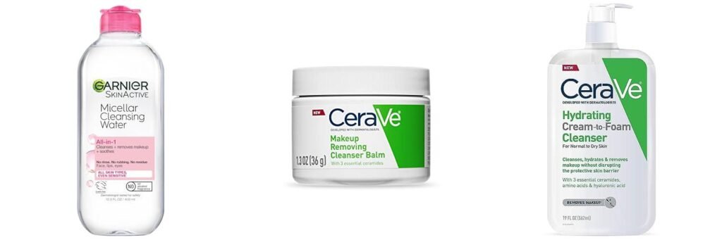 Cleanser To Remove Sunscreen combined image