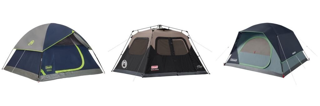 Coleman Tent combined image