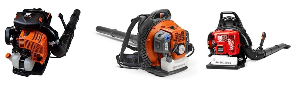Commercial Backpack Blowers combined image