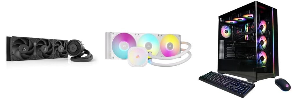 Cooler For 9800X3D combined image