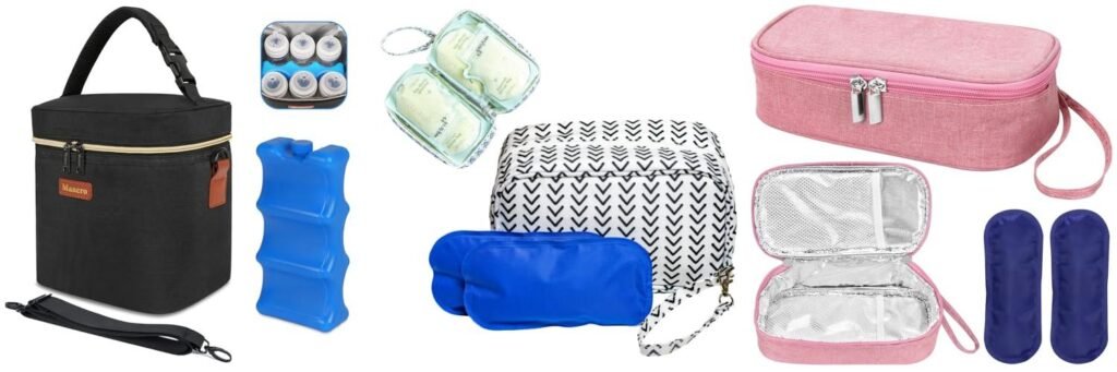 Cooler For Breastmilk Bags combined image