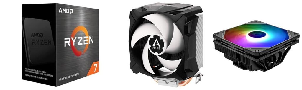 Cooler For Ryzen 7 5700X3D combined image