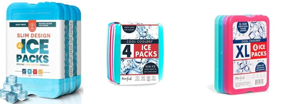 Cooler Freezer Packs combined image