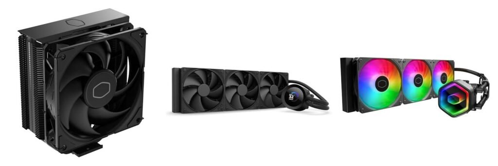 Cpu Cooler For I7 14700K combined image