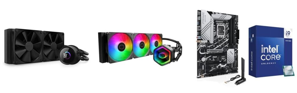 Cpu Cooler For I9 14900K combined image