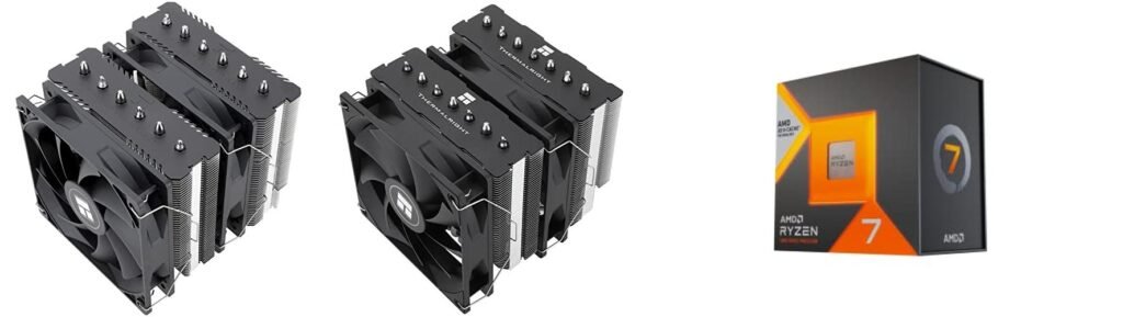 Cpu Cooler For Ryzen 7 7800X3D combined image
