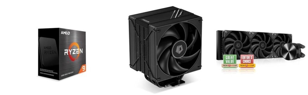 Cpu Cooler For Ryzen 9 5900X combined image