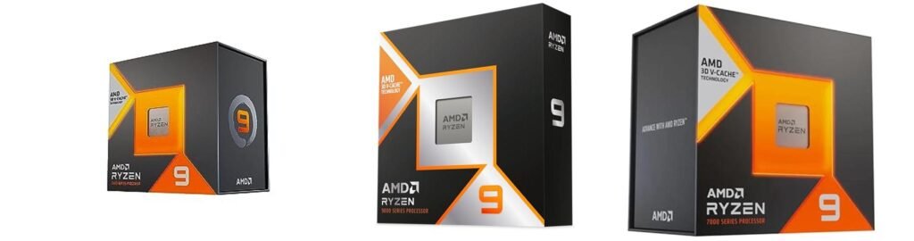 Cpu Cooler For Ryzen 9 7950X3D combined image