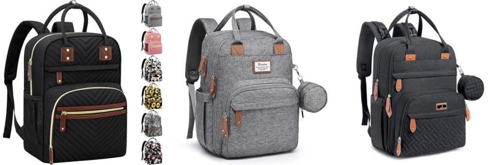Diaper Backpack For Travel combined image
