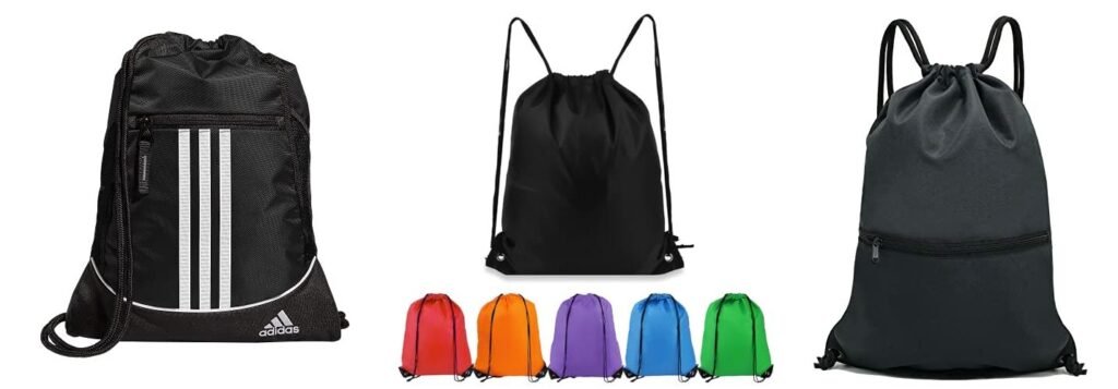 Drawstring Backpacks combined image