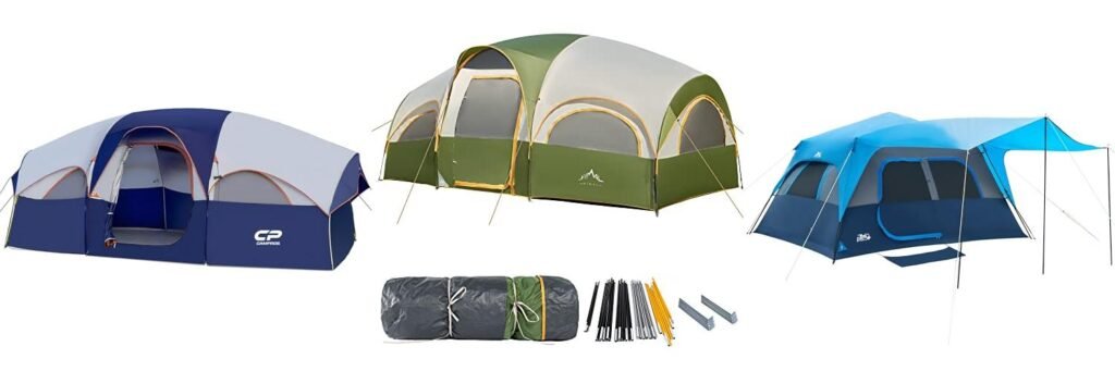 Eight Person Tent combined image