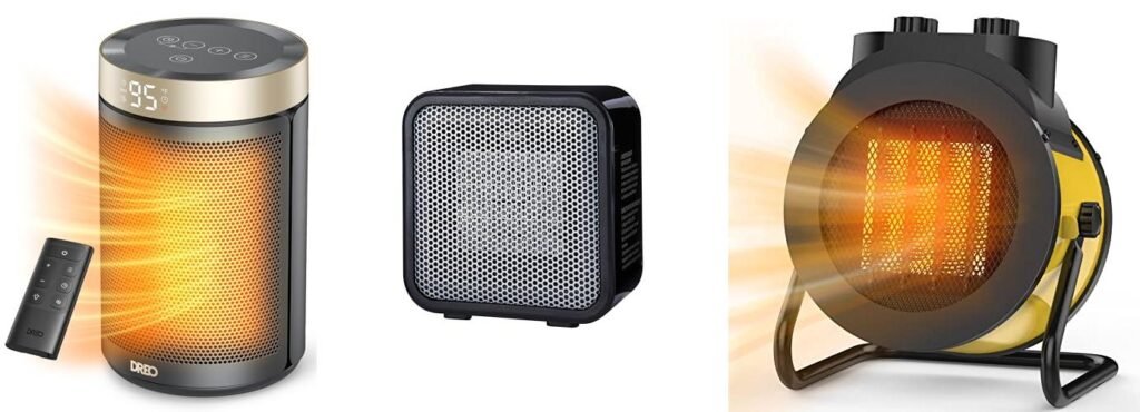 Electric Tent Heater combined image