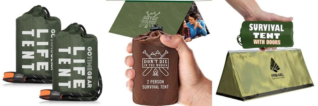 Emergency Tent combined image