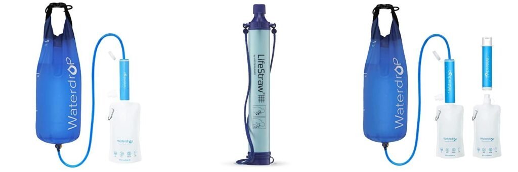 Emergency Water Filter System combined image