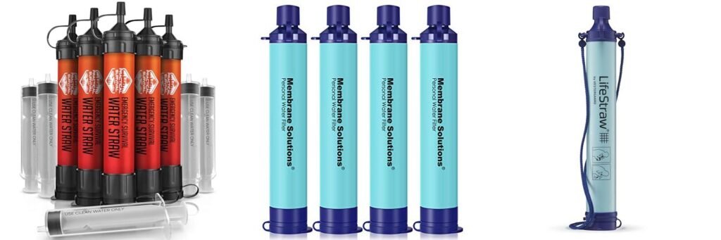 Emergency Water Filter combined image