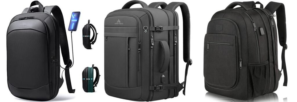 Expandable Laptop Backpack combined image