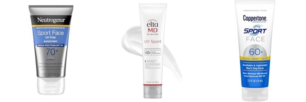 Face Sunscreen Sport combined image