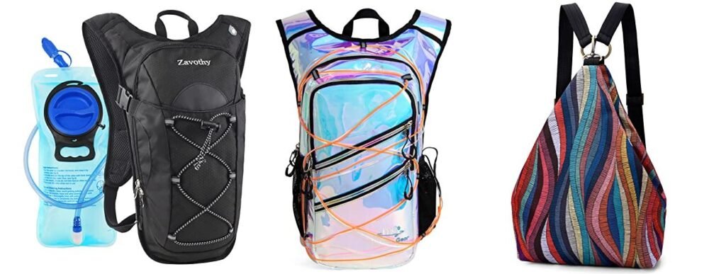 Festival Backpacks combined image