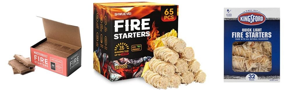 Fire Starter For Smoker combined image