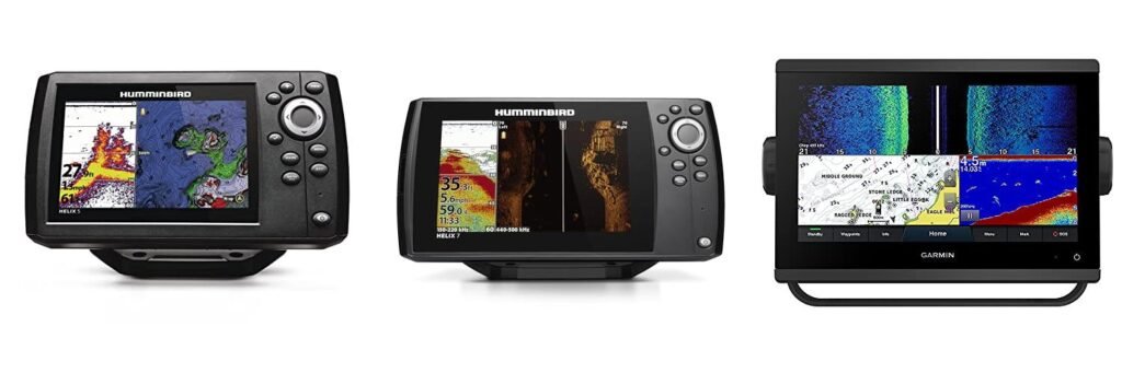 Fish Finder Gps Combo For Saltwater combined image