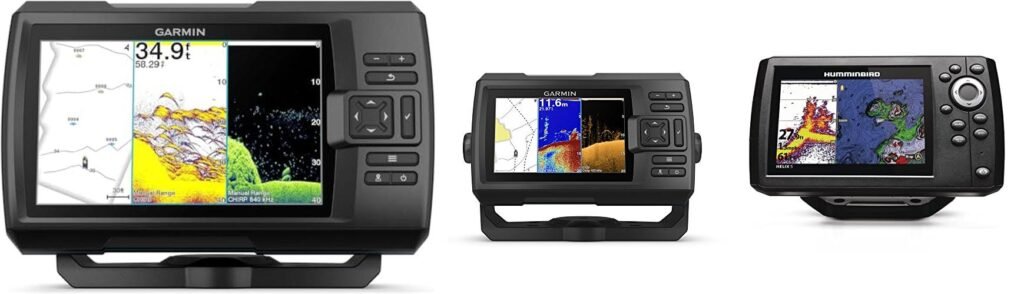 Fish Finder Gps Combo combined image