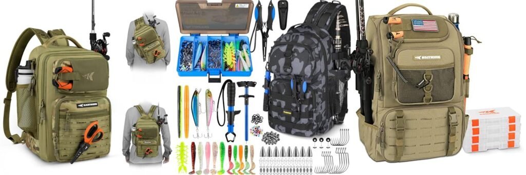 Fishing Backpacks combined image