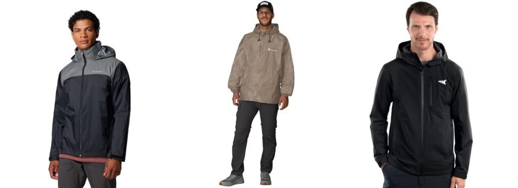 Fishing Rain Jacket combined image