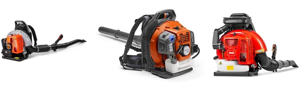 Gas Blower Backpack combined image