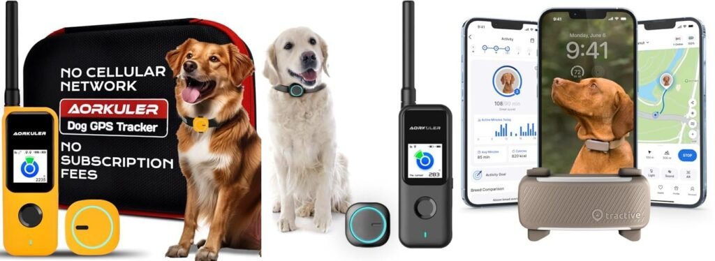 Gps Dog Tracker For Rural Areas combined image