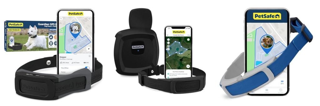 Gps Fence Collar For Small Dogs combined image