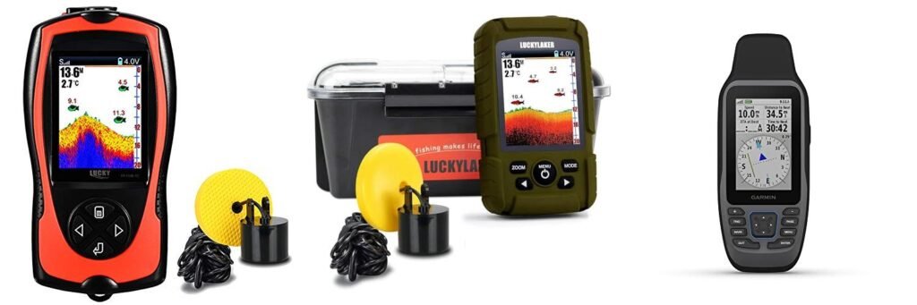 Handheld Gps For Ice Fishing combined image