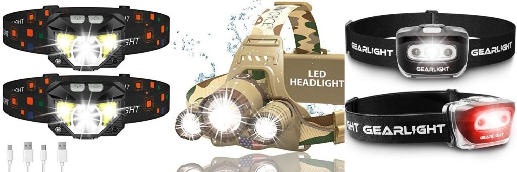 Headlamp Hunting combined image