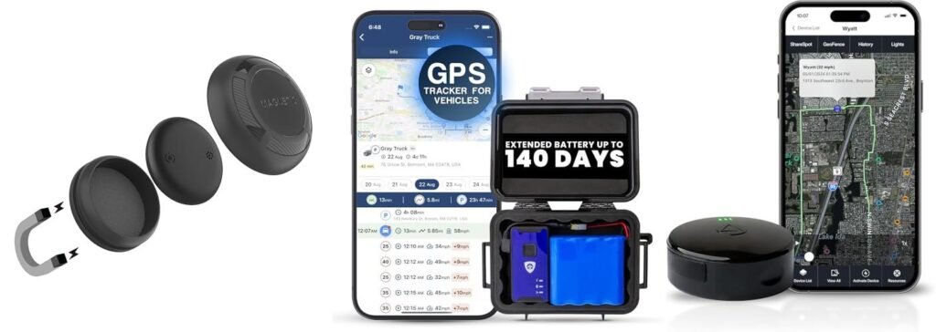 Hidden Gps Tracker For Car Long Battery Life combined image