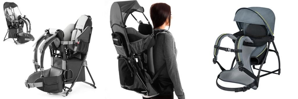 Hiking Backpack Carrier combined image