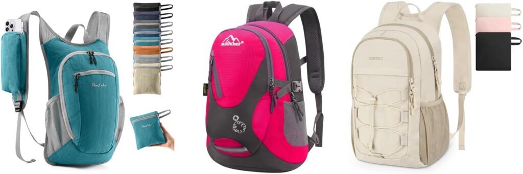 Hiking Backpack For Small Women combined image